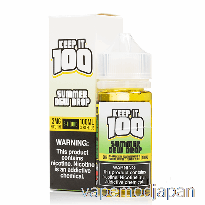 VAPE MOD 夏露ドロップ - キープイット 100 - 100ml 0mg